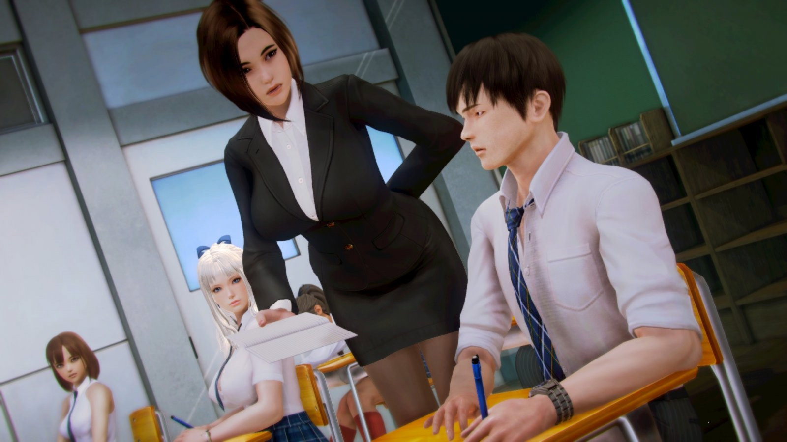 老婆学院/ 二次元后宫学院 Waifu Academy V0.99 动态无码【20230210】 游戏截图 3