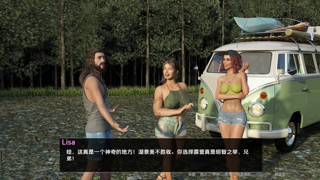 欧美SLG/乱伦丨 姐妹营 Sisterly Camp V1.0 Final  汉化版 【20240914】 游戏截图 6