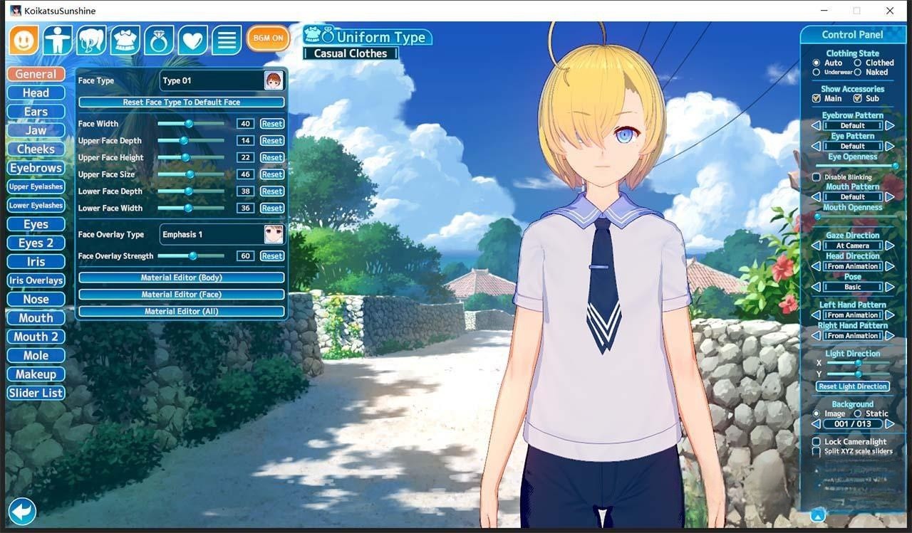 恋活2：幸福阳光！Koikatsu Sunshine 云汉化去码版 游戏截图 2