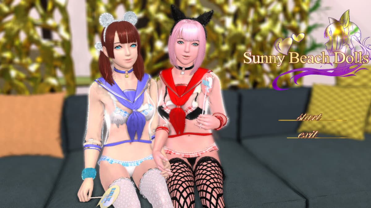 3D互动/SLG/动态3C丨阳光海滩玩偶（Sunny Beach Dolls）V0.5 (STEAM官中)【20241006】 游戏截图 2
