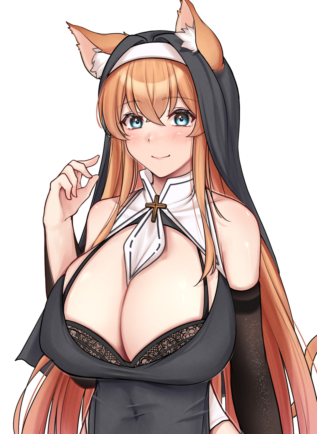 探索RPG/被NTR/动态2C丨异种族修女的试炼~与人类的H交流~(異種族シスターの試練~人間とのHな交流~)V1.0 AI汉化【20240715】 游戏截图 6