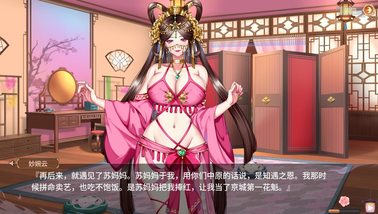 【丰富互动SLG/中文/全动态】怡红院 V1.02P Steam官方中文步兵版【500M/中文CV/新作】【20230502】 游戏截图 5