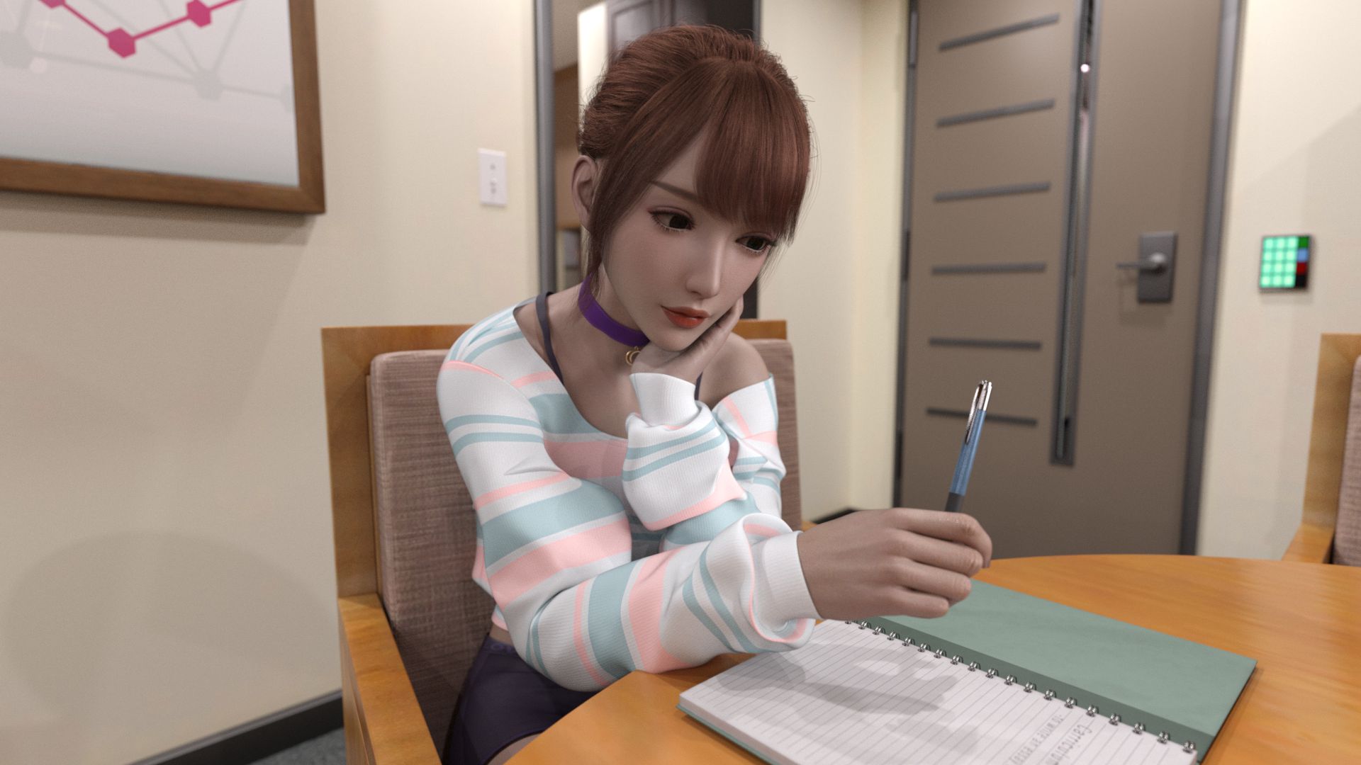 欧美SLG/国人审美/动态3C丨裸体学校/裸体主义者学校(Nudist School)V0.17 汉化中文版【20240710】 游戏截图 7