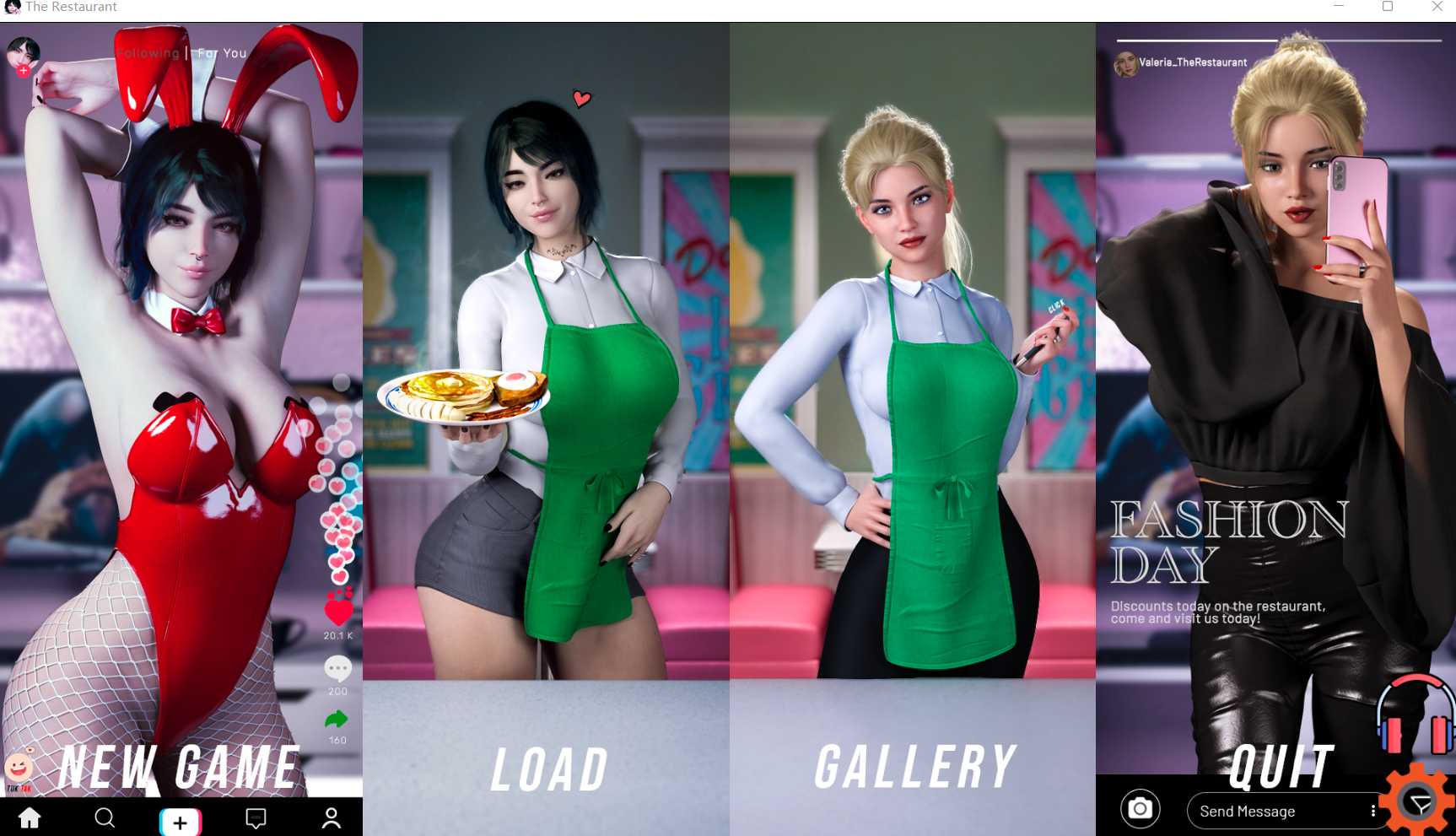 欧美SLG/汉化丨餐厅/The Restaurant Ver0.2.2 汉化中文版【20240720】 游戏截图 3