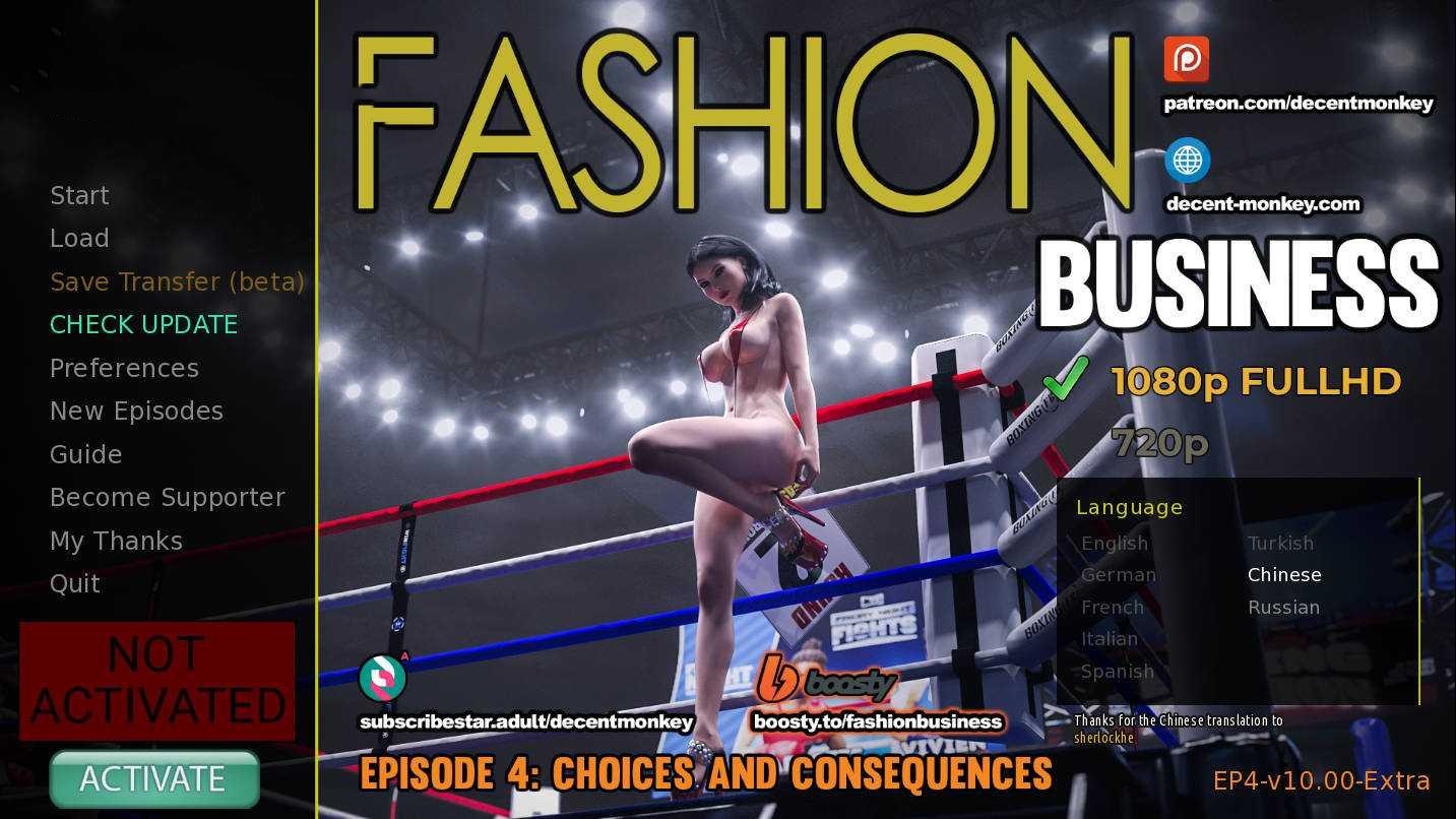 SLG/官中/动态丨 时尚女王莫妮卡/Fashion Business Ep.4 v10 Extra 官方中文 【20250123】 游戏截图 1