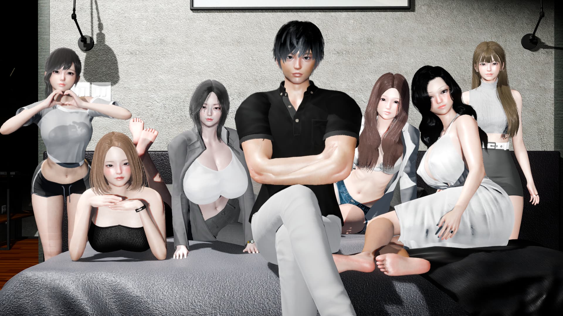 亚洲SLG/AIGPT汉化/3D丨回归者Regressor v0.3【20241217】 游戏截图 3