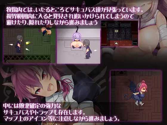 逃脱RPG/官中丨逃出魅魔牧场/Succubus Farm Ver1.01 官方中文版【20240716】 游戏截图 5