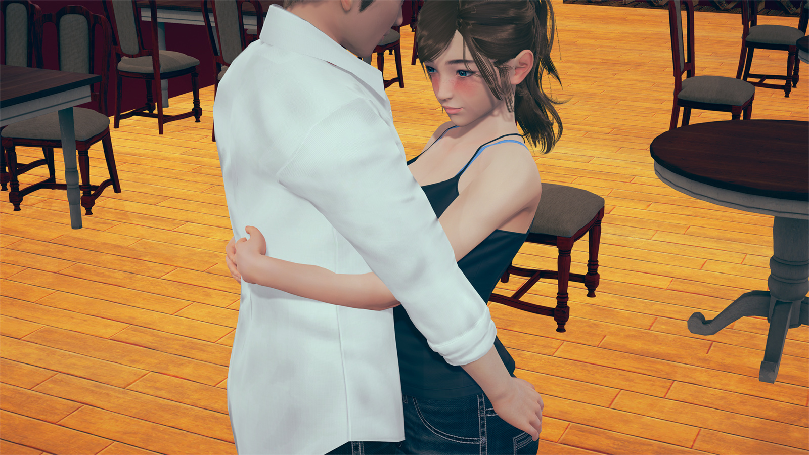 亚洲SLG汉化动态丨舒适咖啡厅 Cosy Cafe v0.4 汉化版【20230706】 游戏截图 8