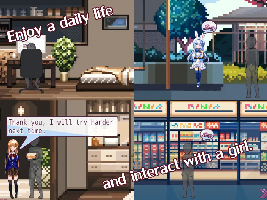 SLG/AI汉化丨 邻家堕天使 The Fallen Angel Next Door v2.3 【20241209】 游戏截图 4