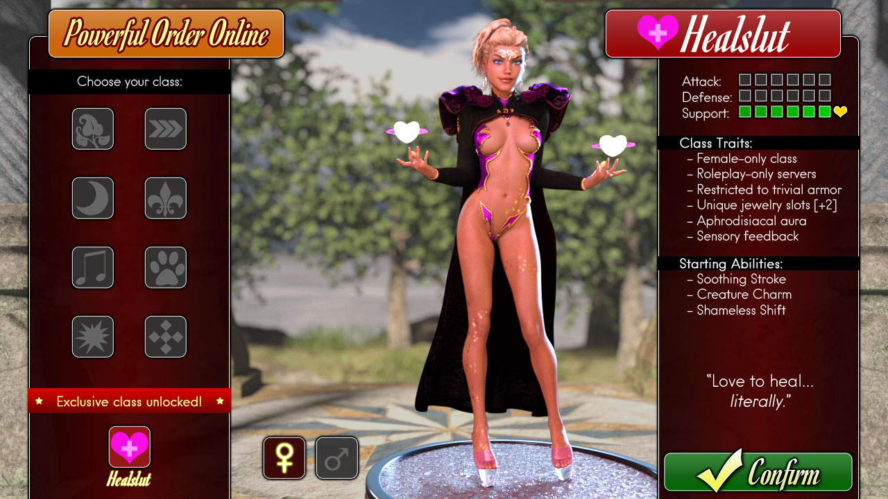 欧美SLG/汉化/动态丨驱魔人Healslut [v0.92a]汉化版【20240519】 游戏截图 1