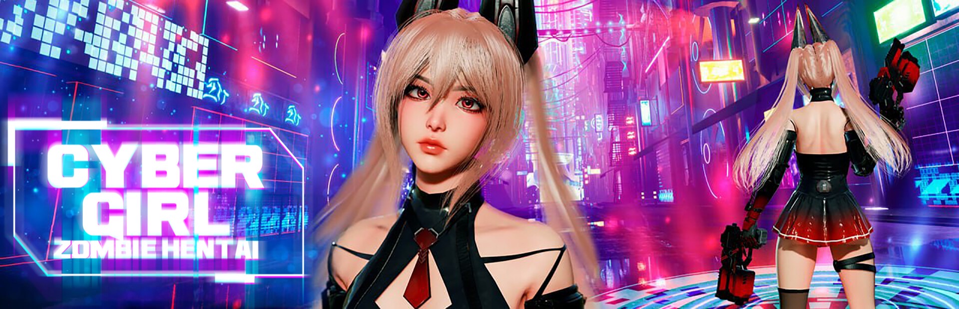 赛博朋克女孩-变态丧尸/ Cyber Girl - Zombie Hentai【20221230】 游戏截图 4