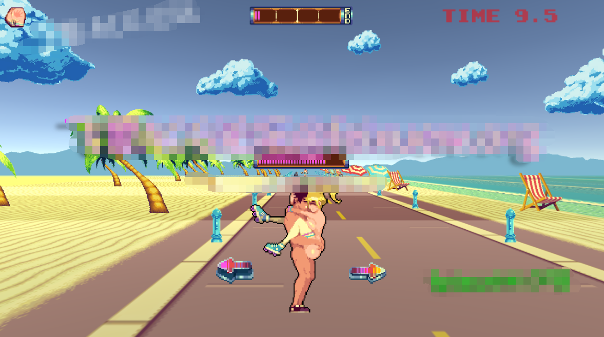 【ACT/赛车/新作/像素/有动画】色情轮滑/ Rollerbabe 游戏截图 5