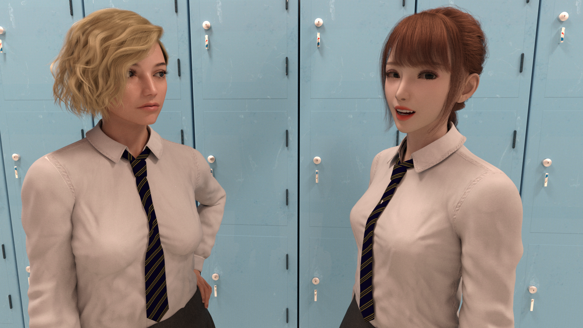 【欧美SLG/汉化/动态】裸体学校 V0.5 汉化版【1G】【20230501】 游戏截图 5
