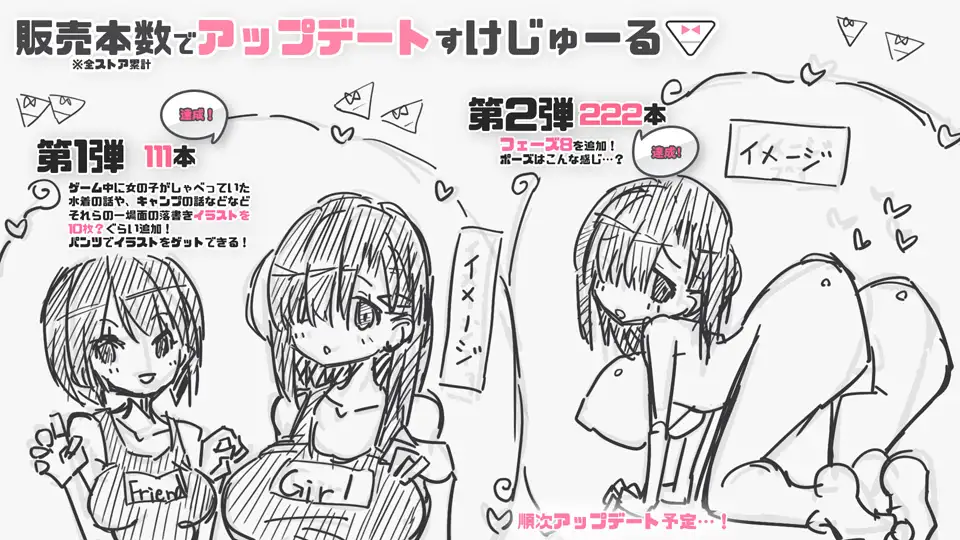 落書きミニたいぴんぐ【20230327】 游戏截图 4