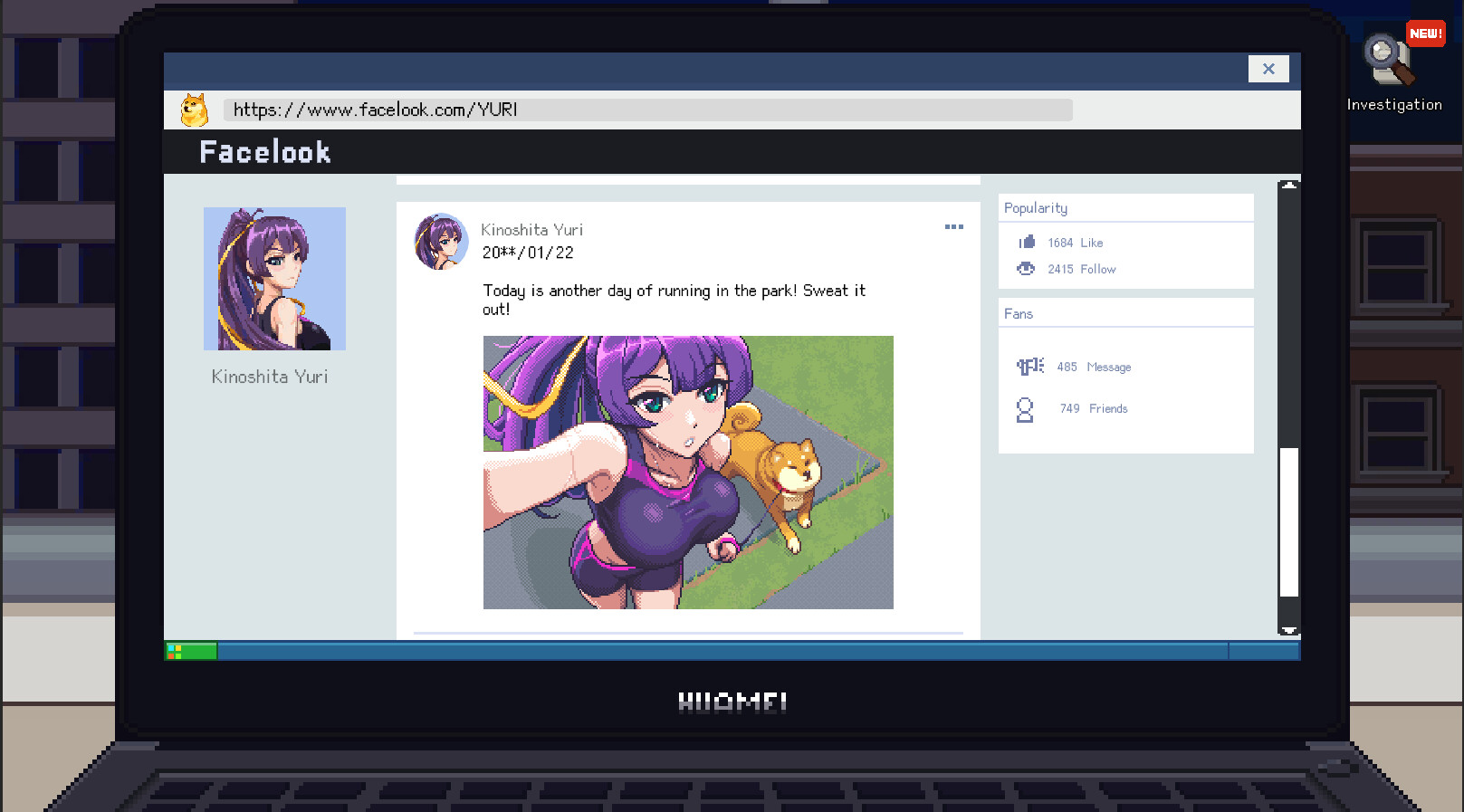 像素SLG/STEAM官中/新作丨管理员的窥视 Demo版【20231214】 游戏截图 6