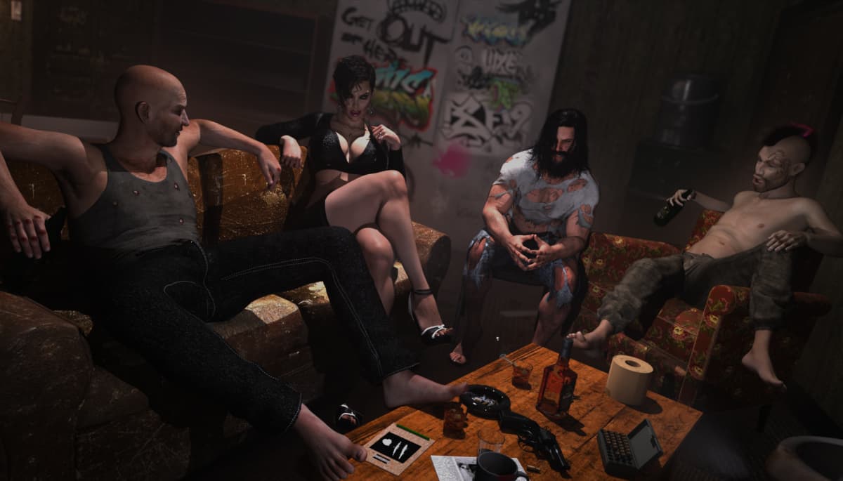 欧美SLG/动态/更新/汉化丨 流浪汉 大屁股 The Bum v0.8.3 Beta 【20241209】 游戏截图 8