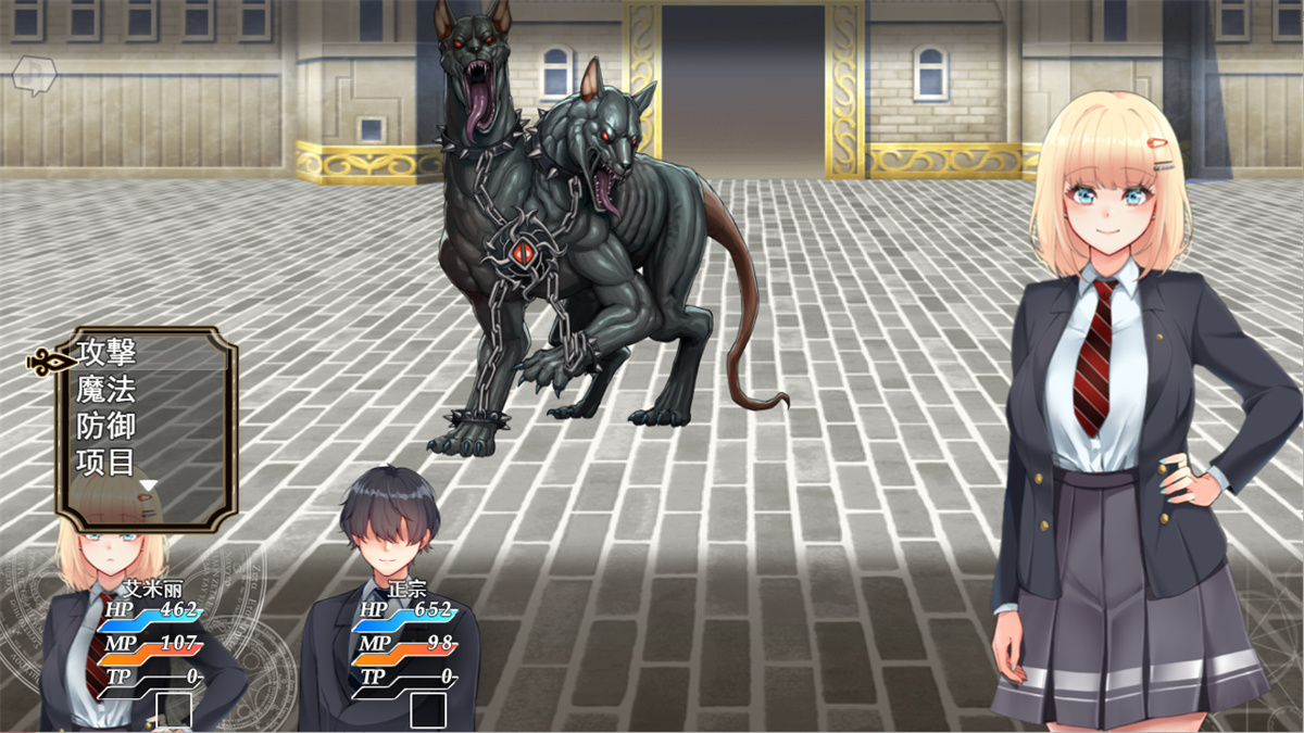 爆款RPG/AI汉化/新作丨阿美利·布兰切特多次堕落~重复卡雷德尼魔法学院的一周~ v1.21【20231016】 游戏截图 4