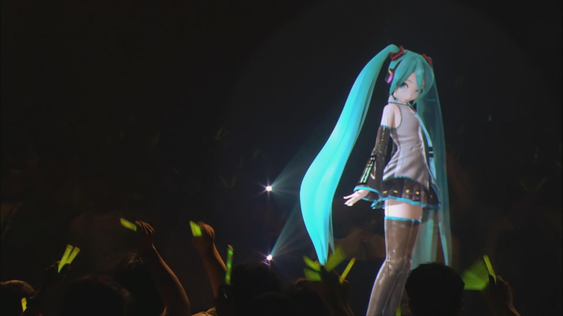 初音未来-注视着你瞳里未来的歌谣 游戏截图 1