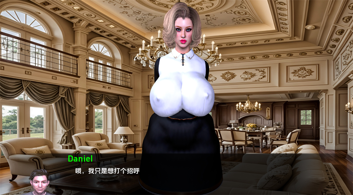 欧美SLG汉化动态丨爸爸的豪宅 Daddy's Mansion  v0.1.1【20240401】 游戏截图 7