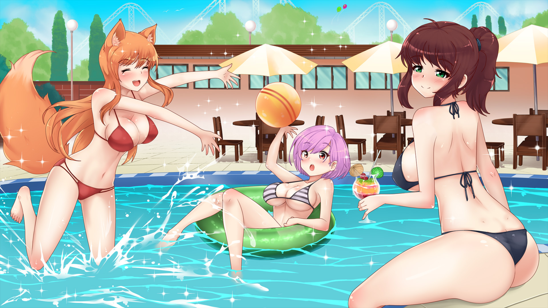 阳光灿烂的游乐场 Sunny Shine Funland 完结版 汉化版 游戏截图 3