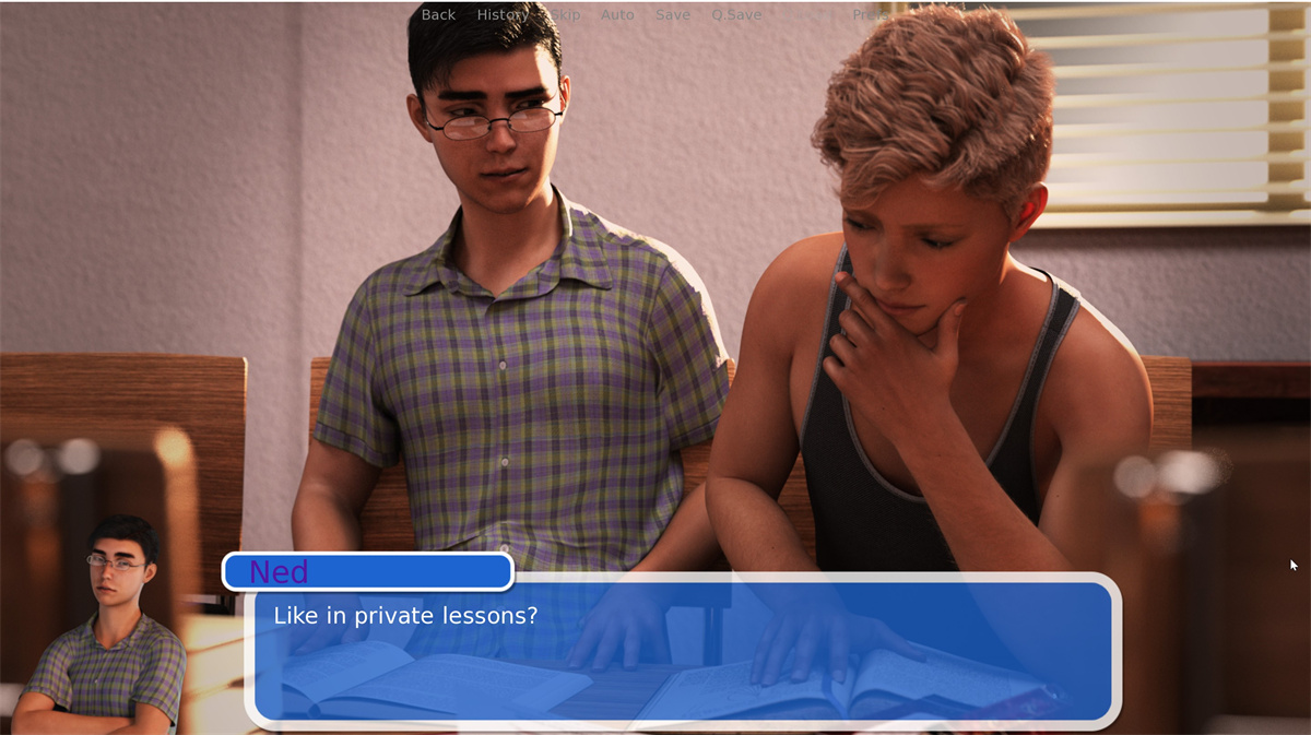 欧美SLG汉化3D丨注定要上大学 Bound to College v0.6.2【20231220】 游戏截图 5