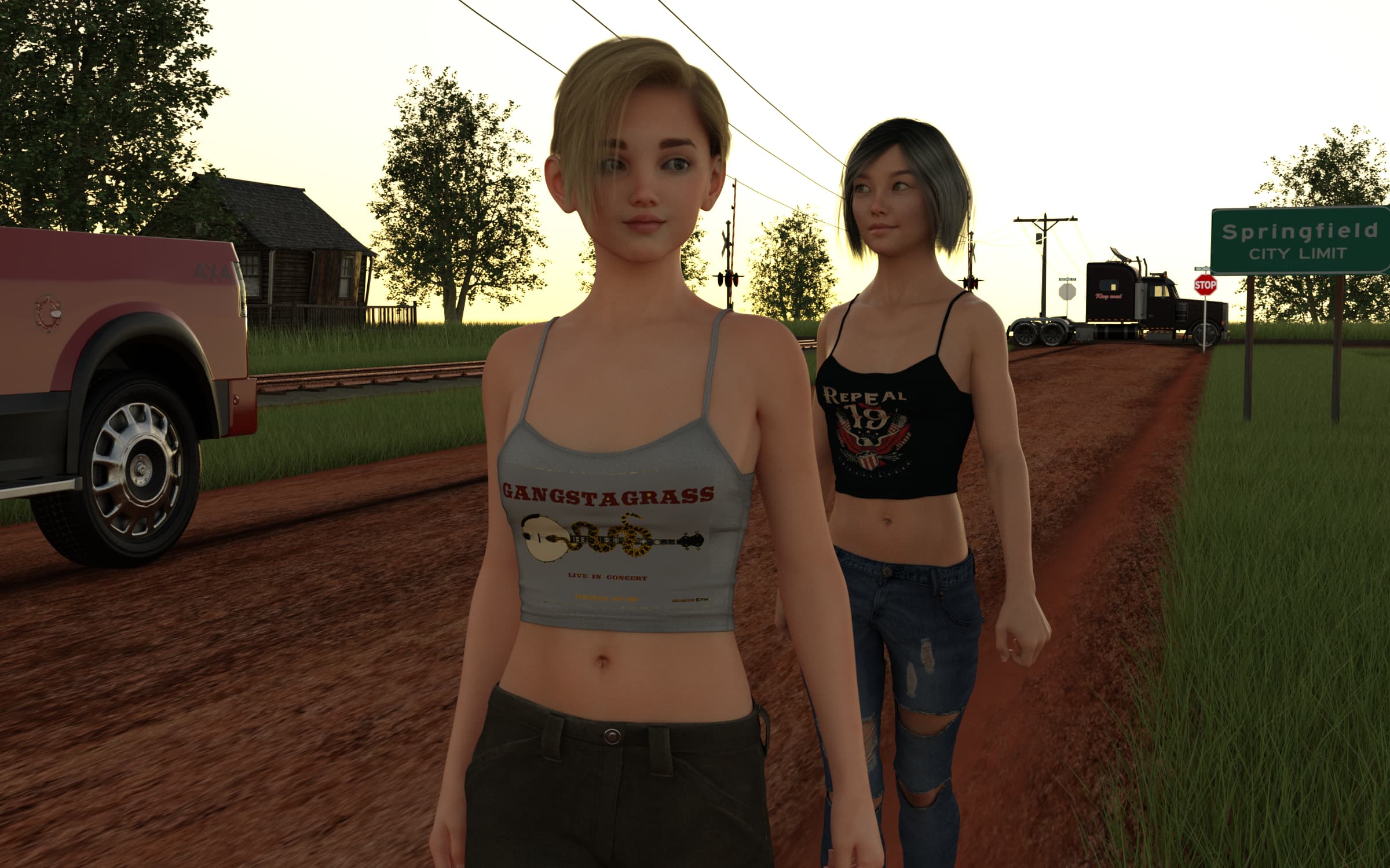 欧美SLG/动态/更新丨 假小子至上 Tomboy Supremacy v0.7b  汉化版 【20241106】 游戏截图 3