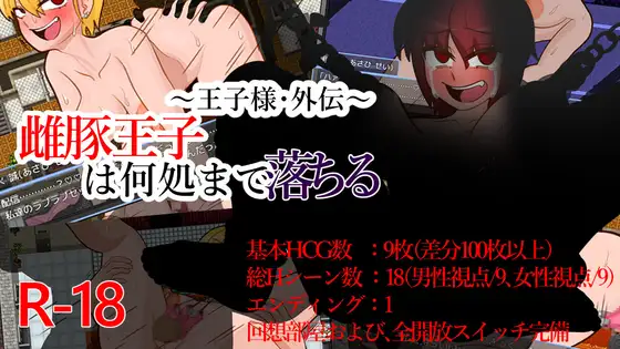 RPG/PC/机翻汉化丨 ~王子殿~外传~雌猪王子会沉沦到何种程度 ~王子様・外伝~雌豚王子は何処まで落ちる Ver1.01 【20240602】 游戏截图 1