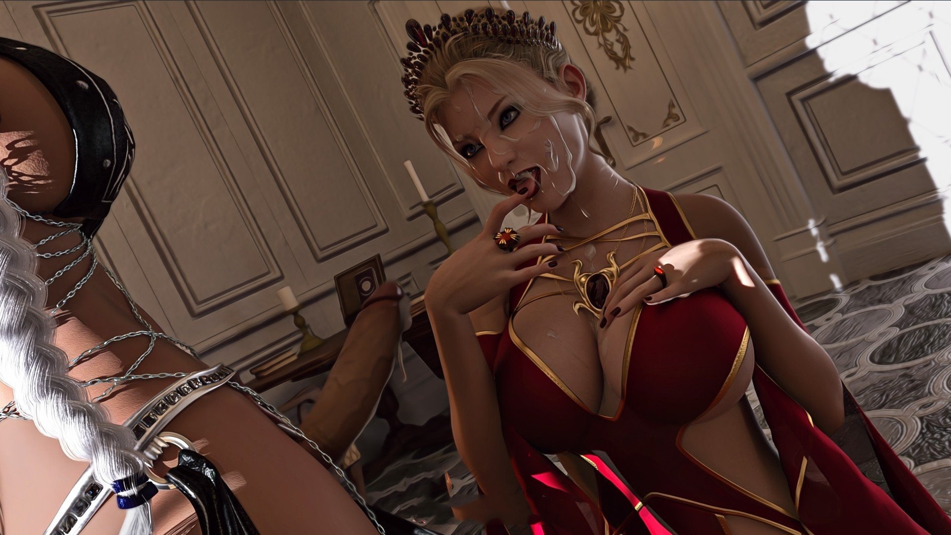 欧美SLG/汉化丨性艺/SexCraft: A Royal Conquest V0.2 AI汉化版【20250411】_1 游戏截图 6