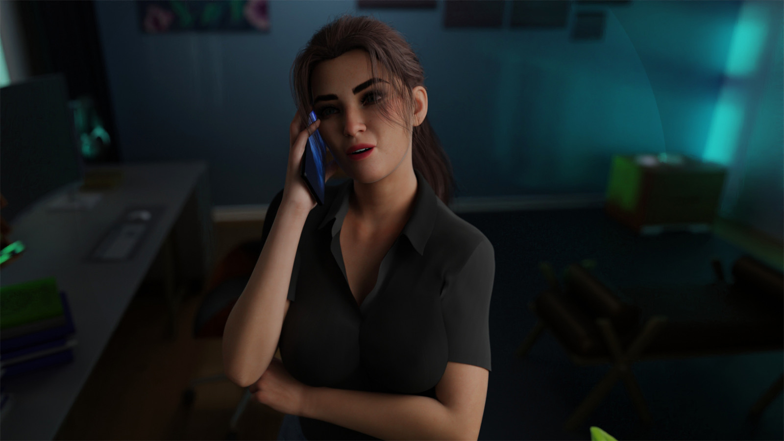 欧美SLG汉化无码 丨 看不见的本能Unseen Instincts v0.15 【20230626】 游戏截图 7
