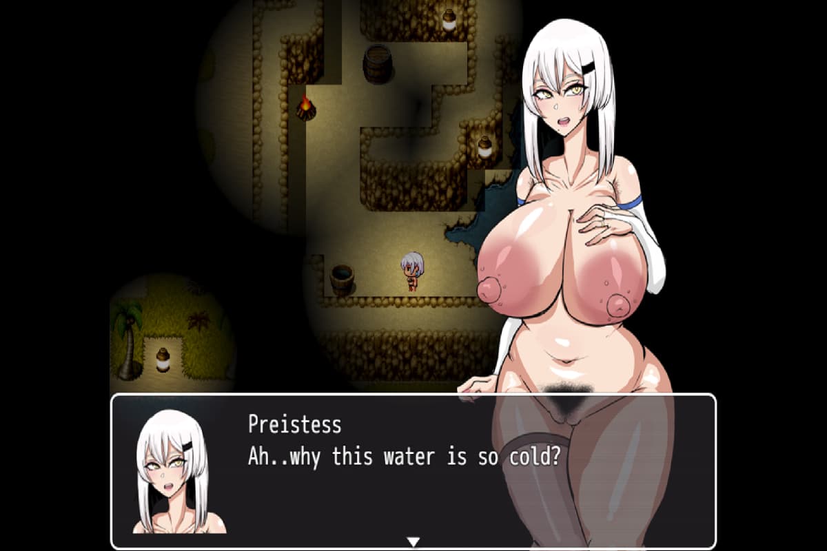 日式RPG/动态/更新丨  NTR女神官 NTRPG Priestess  Ver0.8 AI汉化版 【20250210】 游戏截图 1