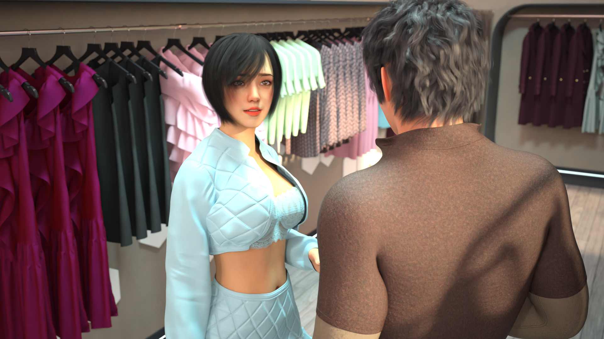 亚洲SLG汉化3D丨最热的夏天HottestSummerv0.1.1Fix丨【20230607】 游戏截图 4