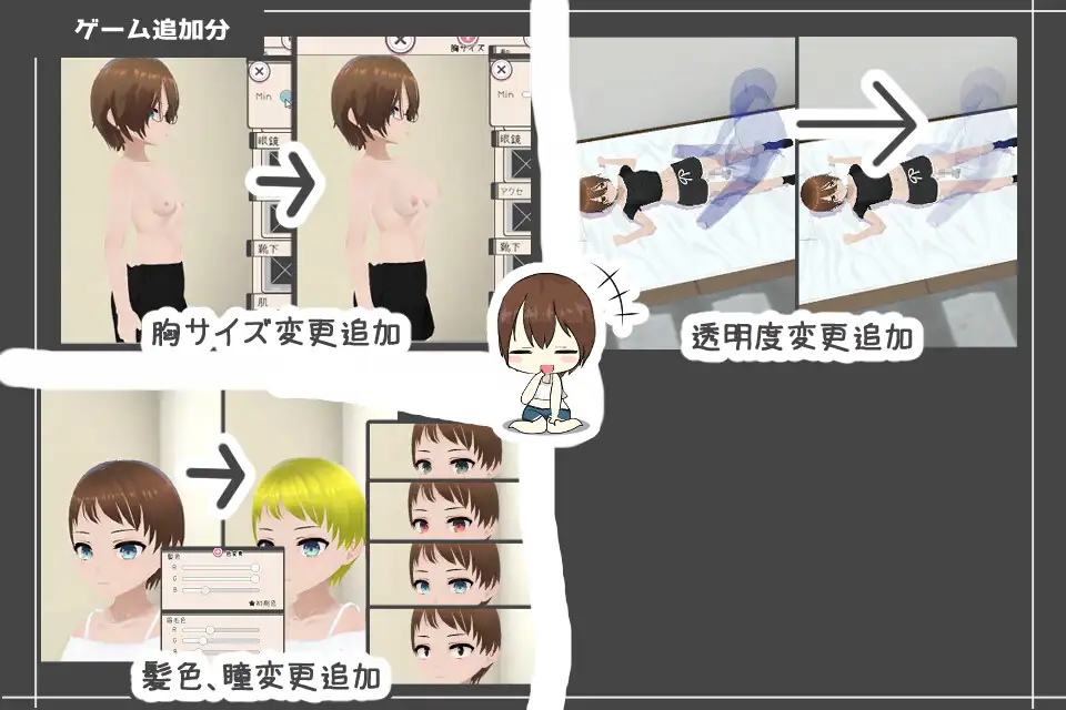 日式SLG/动态/更新丨 和妹妹一起生活吧 妹ちゃんとくらそう V1.5+DLC AI汉化步兵版+存档 【20250304】 游戏截图 2