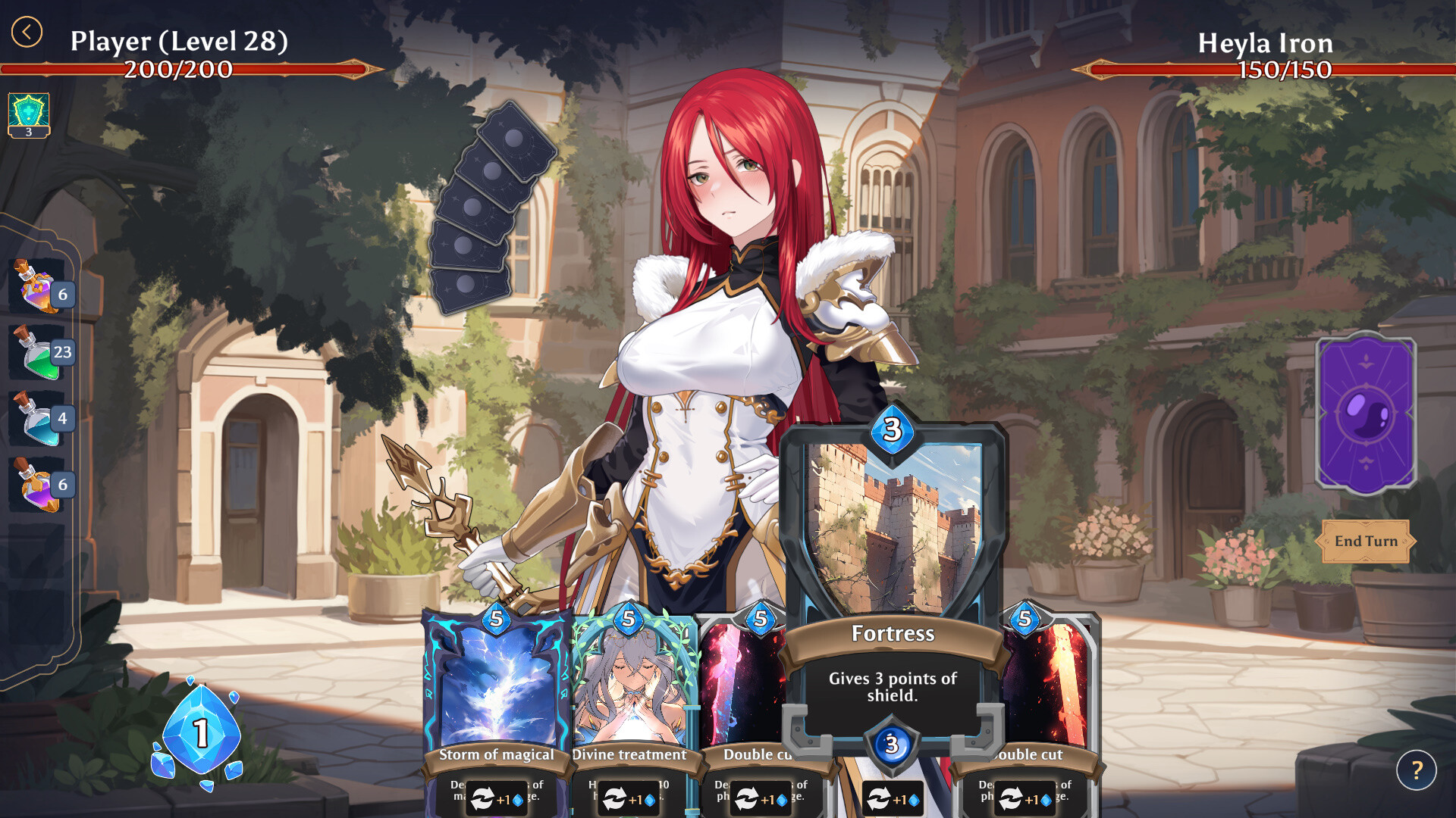 PC/卡牌SLG/官中步兵动态丨奥拉:卡牌狂潮 /AURA: Hentai Cards V1.3+狐狸精的复仇DLC 【20240216】 游戏截图 2