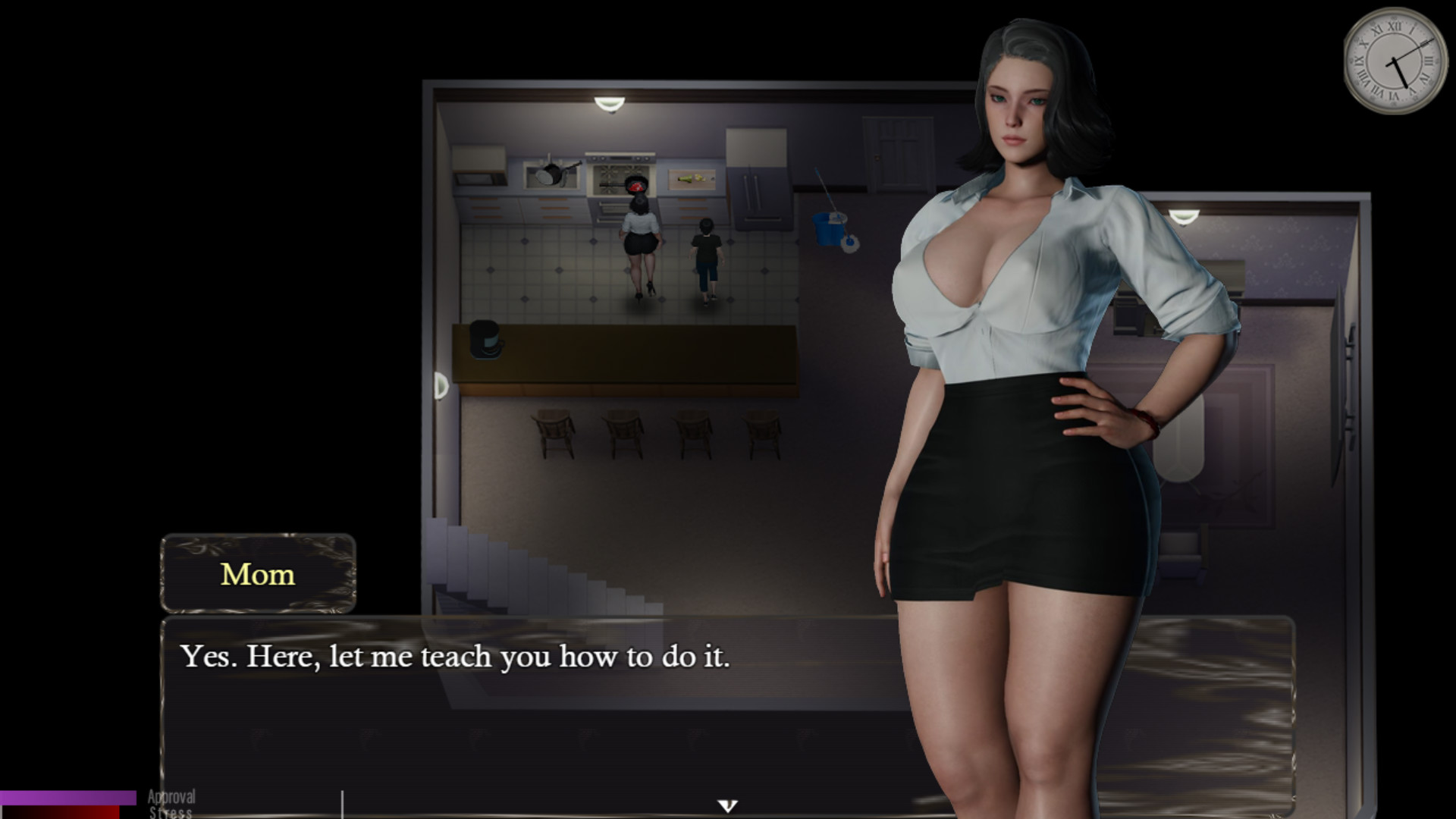 与妈妈一起隔离 IsolatedwithMom V6 汉化版 【PC10月】 游戏截图 4