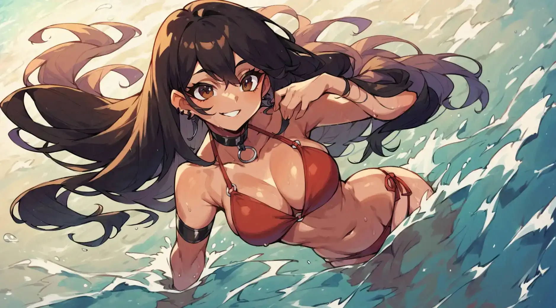 欧美SLG/汉化/动态丨夏日诱惑/Summer Temptations 0.4p1汉化版【20250210】 游戏截图 6