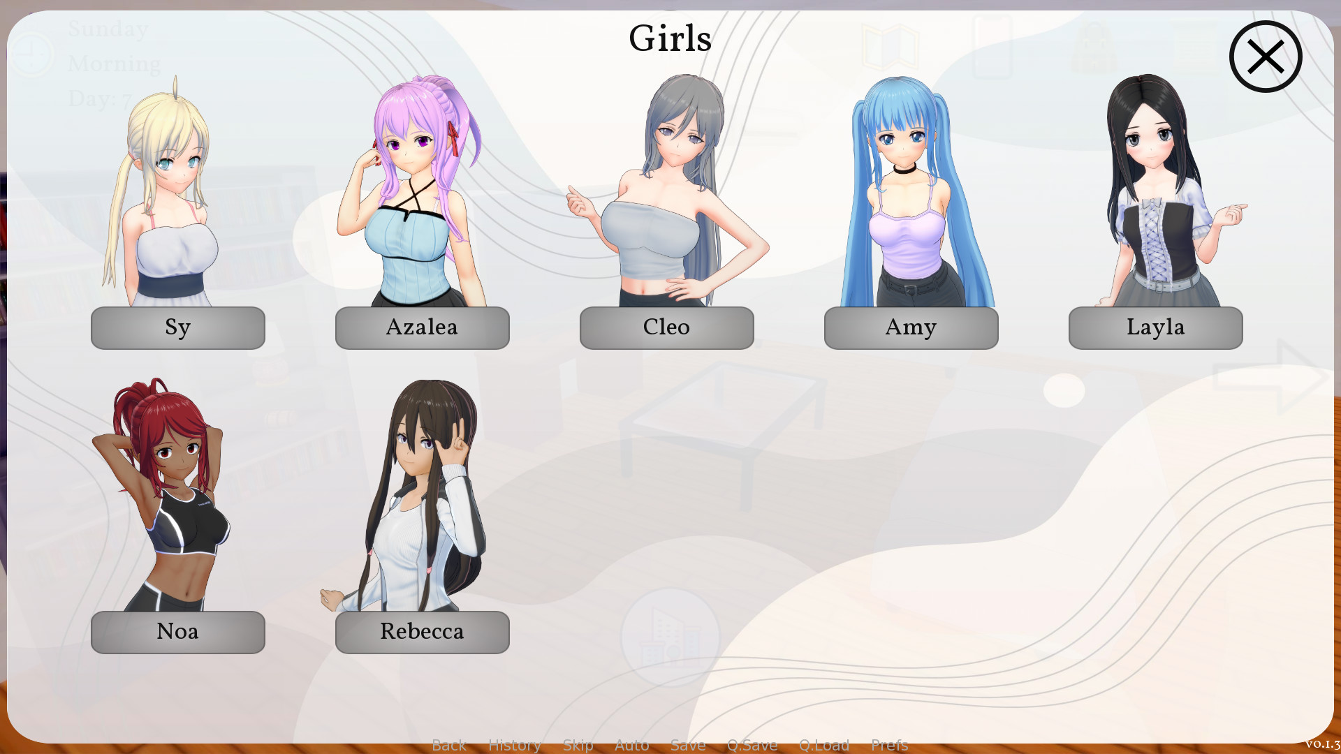 来世后宫 Afterlife Harem v0.3.2 Public 游戏截图 2