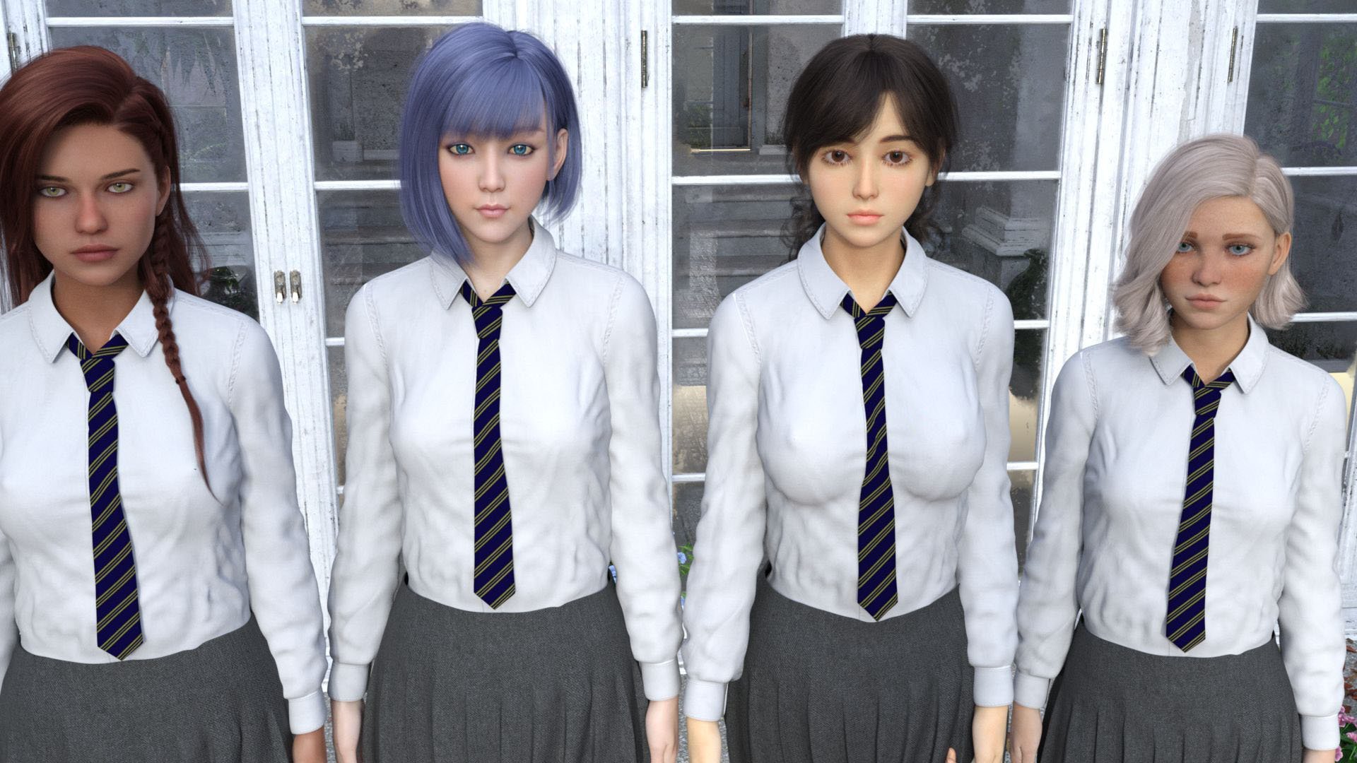 欧美SLG汉化动态裸体主义者 裸体学校 Nudist School v0.10 【20231125】 游戏截图 5