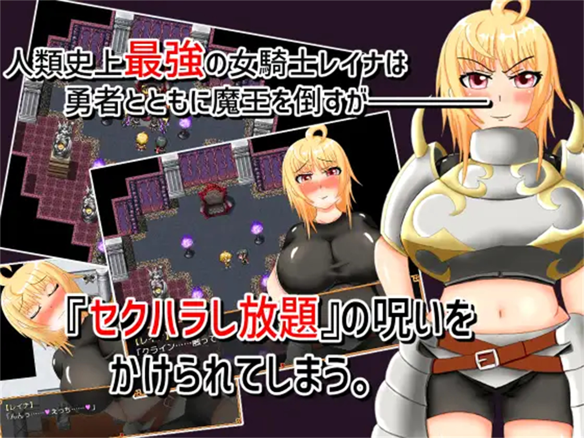 RPG/汉化/NTR丨迟钝勇者和可以为所欲为骚扰的女骑士/鈍感勇者とセクハラし放題の女騎士 AI汉化版【20240216】 游戏截图 3