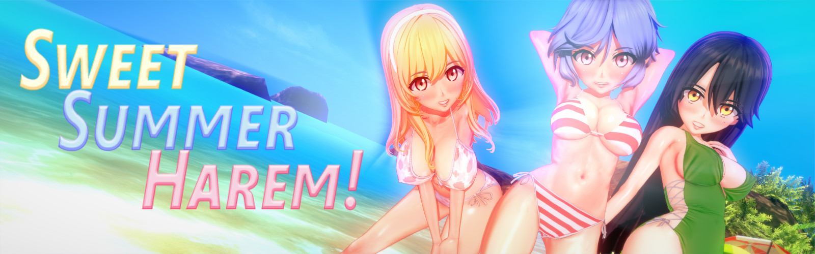 甜蜜的夏日后宫! Sweet Summer Harem! v0.1.12【20230210】 游戏截图 5