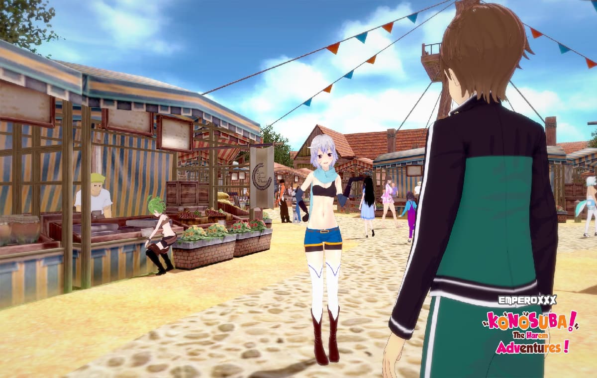 亚洲风SLG/同人/更新丨 为美好的世界献上祝福：后宫大冒险 KonoSuba - The Harem Adventures v2.5b  汉化版【20250404】_1 游戏截图 6