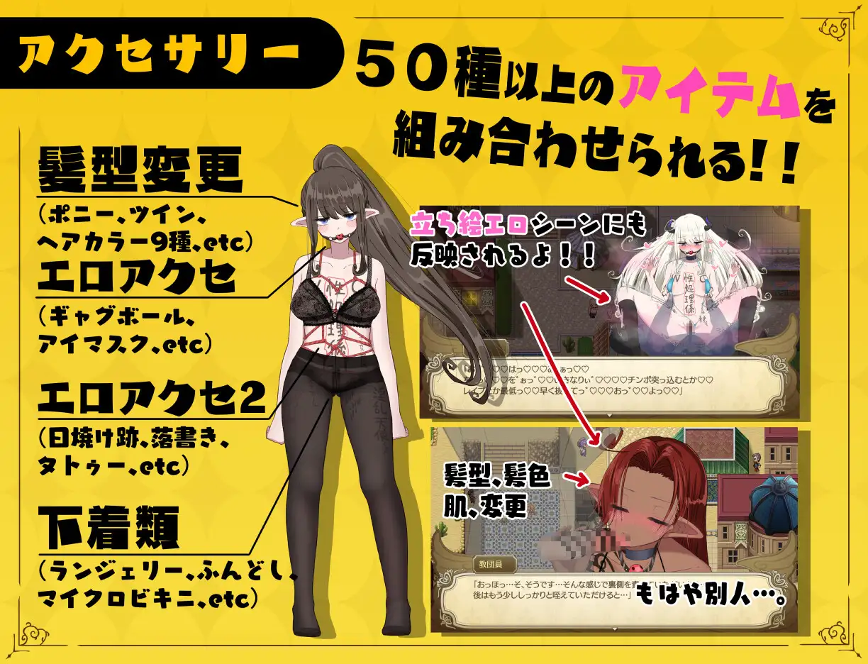大型RPG/AI智能翻译丨無気力天使ちゃんは性活学科の単位が足りない Ver1.093 正式版【20240629】 游戏截图 5