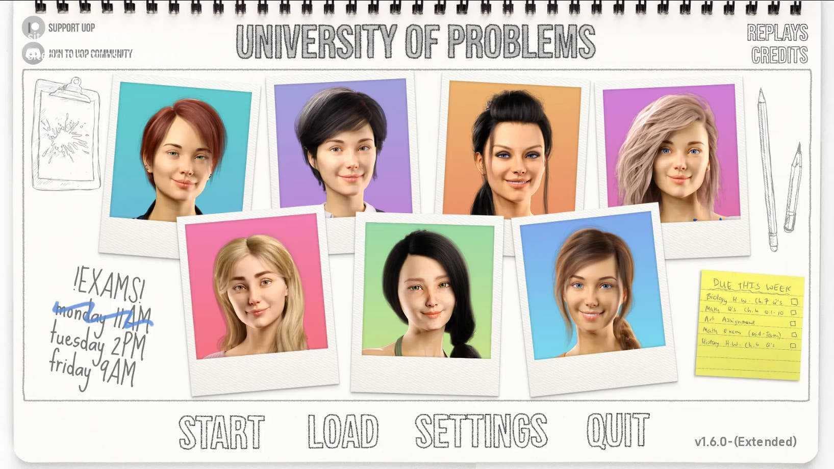SLG/汉化/动态丨 问题大学 学院情缘/University of Problems v1.6.0 AI汉化 【20250304】 游戏截图 7