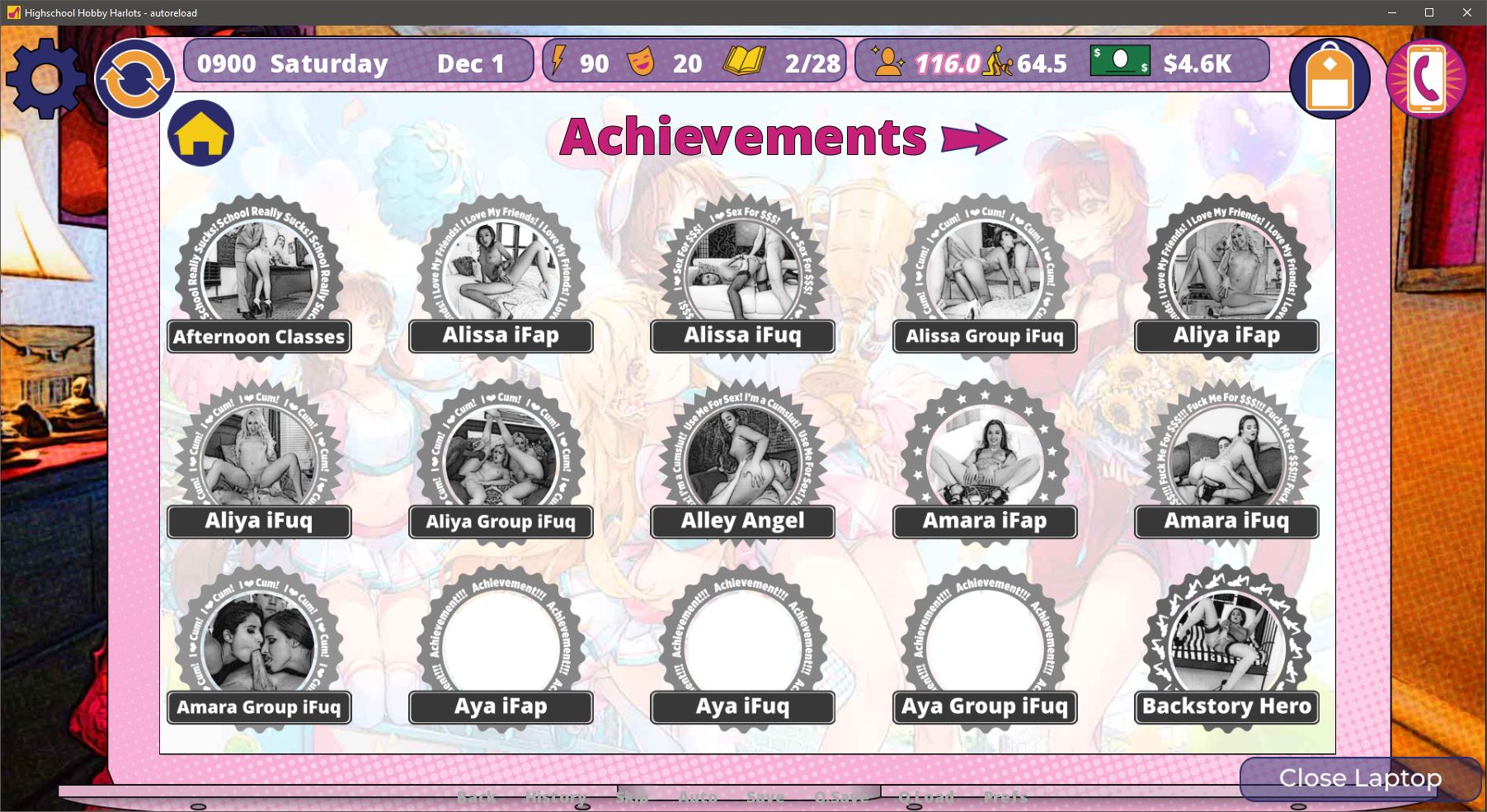 欧美SLG/AIGPT汉化丨高中爱好High School Hobby Harlots v1.2【20240730】 游戏截图 8