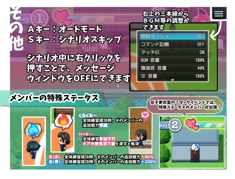 RPG/AI汉化丨 恶作剧啦啦队的色诱大作战！ いじわるチア部の色仕掛け大作戦! Ver1.03 【20240920】 游戏截图 7