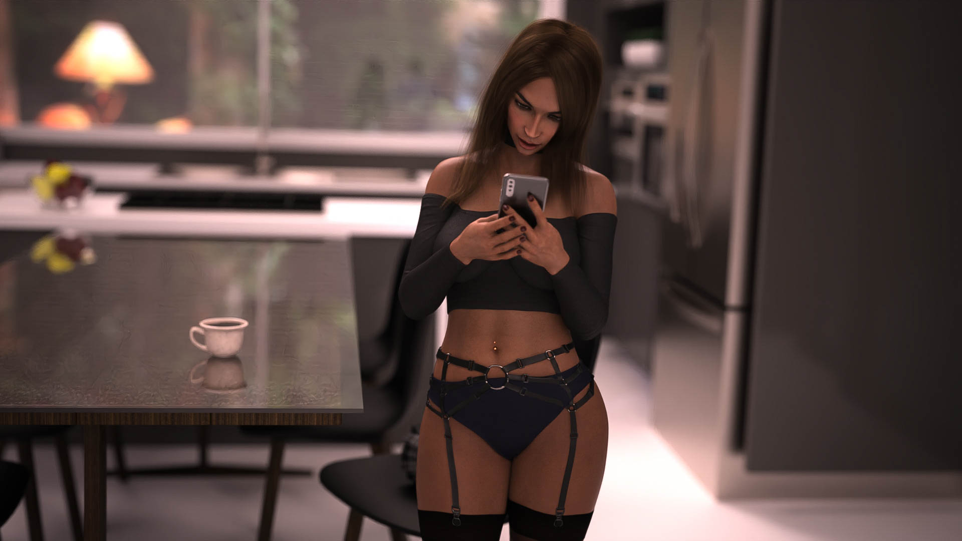 欧美SLG动态丨强烈的欲望 Strong Desire v0.3A【20230902】 游戏截图 3