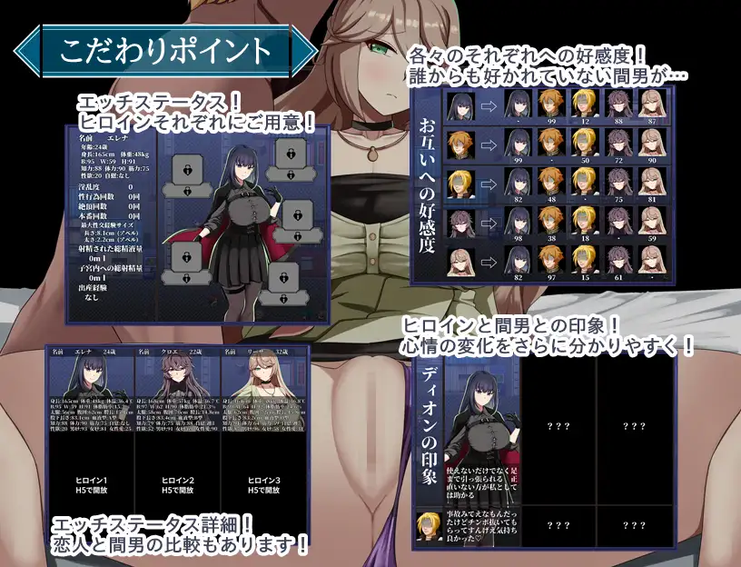 RPG/AI汉化丨 特工艾琳娜 ~与无能部下的危险任务~ エージェント・エレナ ~無能な部下との危険な任務~ Ver1.02 【20250319】 游戏截图 1