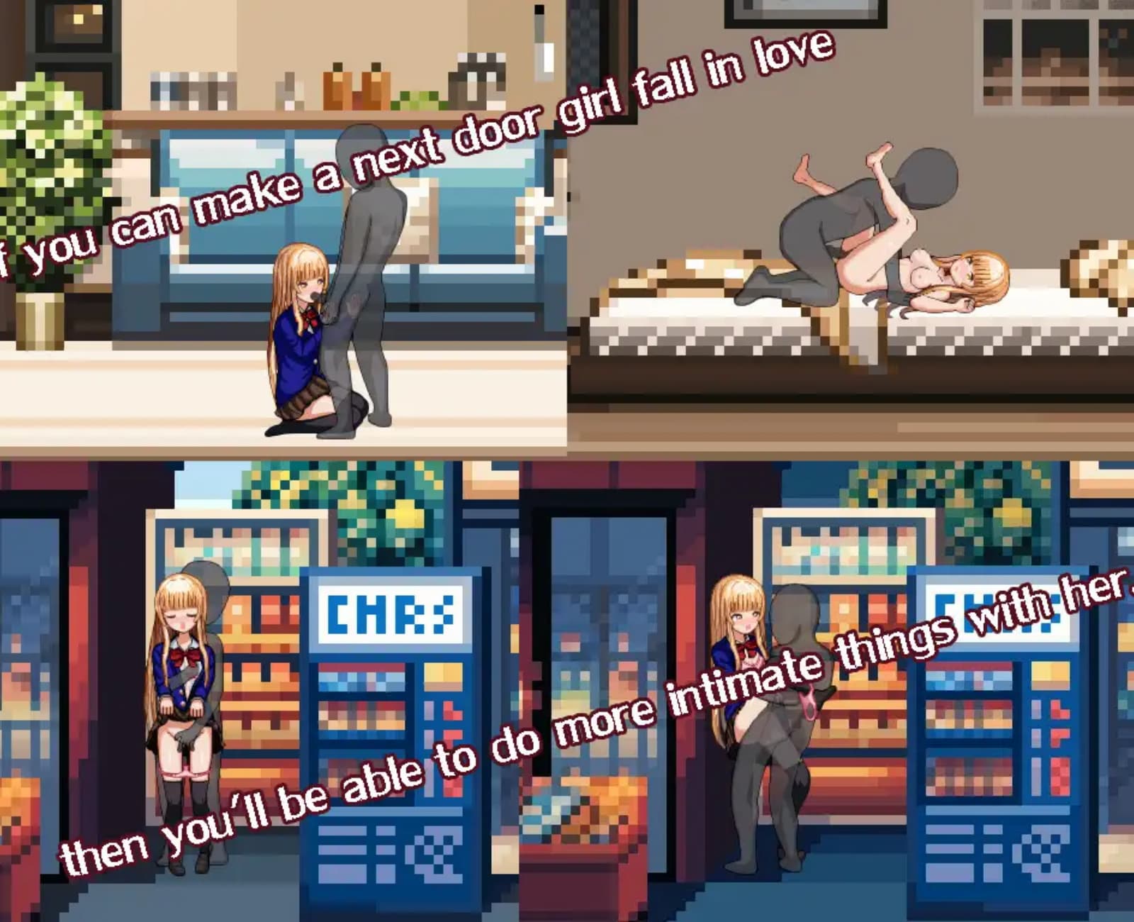 SLG/AI汉化丨 邻家堕天使 The Fallen Angel Next Door v2.3 【20241208】 游戏截图 6