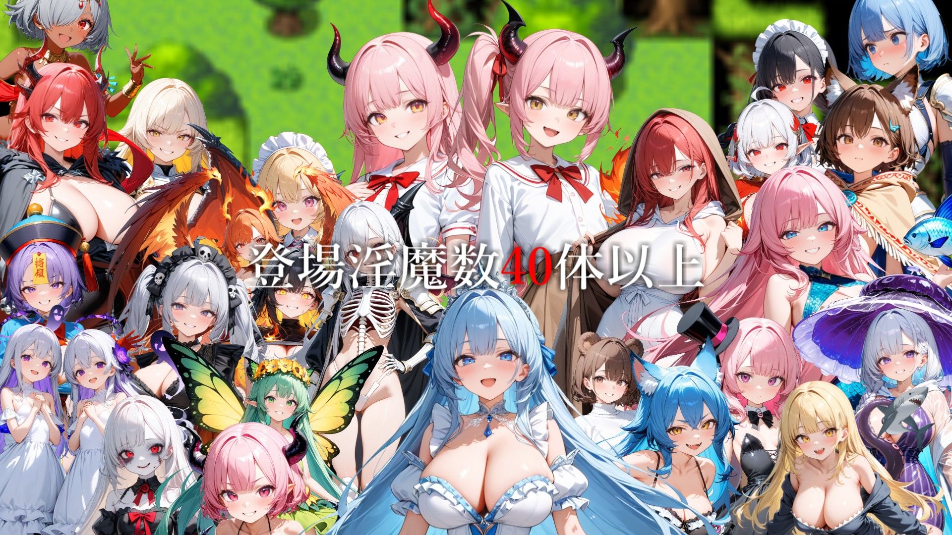 RPG/AI汉化丨 魅魔女王的阴谋世界 サキュバスクイーンの陰謀世界〜色仕掛けの誘惑と6つのオーブ〜 【20250115】 游戏截图 3