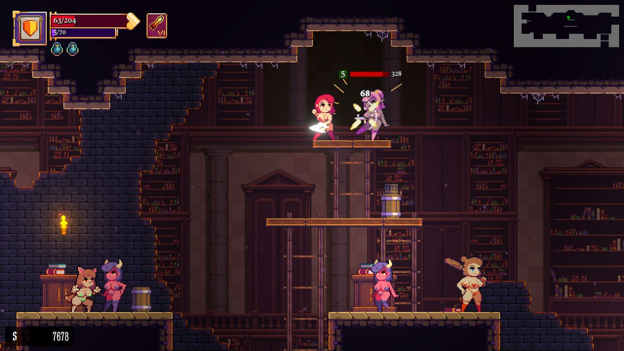 高分ACT官中像素丨H版死亡细胞丨 Scarlet Maiden 猩红少女 v1.3.3【20231005】 游戏截图 2