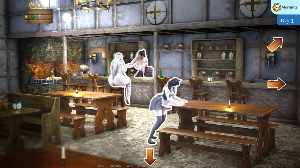 欧美SLG汉化动态扶她丨二井会：意外命运的故事 Futaisekai - A Tale of Unintended Fate  v0.16【20240414】 游戏截图 3